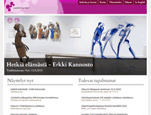 Tablet Screenshot of lahdenmuseot.fi